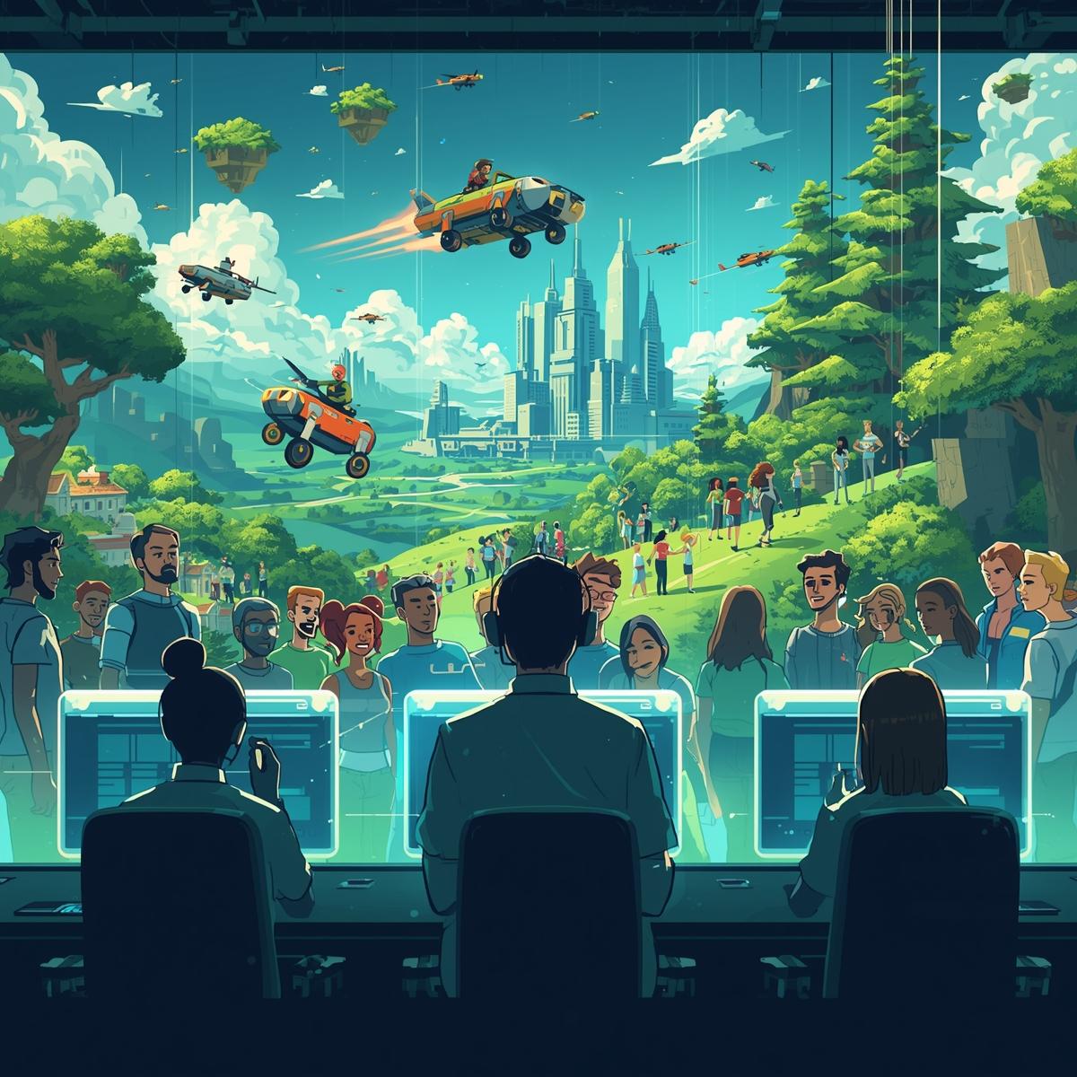 Sztuczna Inteligencja w Grach: Czy Nasi Wirtualni Wrogowie Szkolą Nas na Liderów Jutrzejszej Utopii?