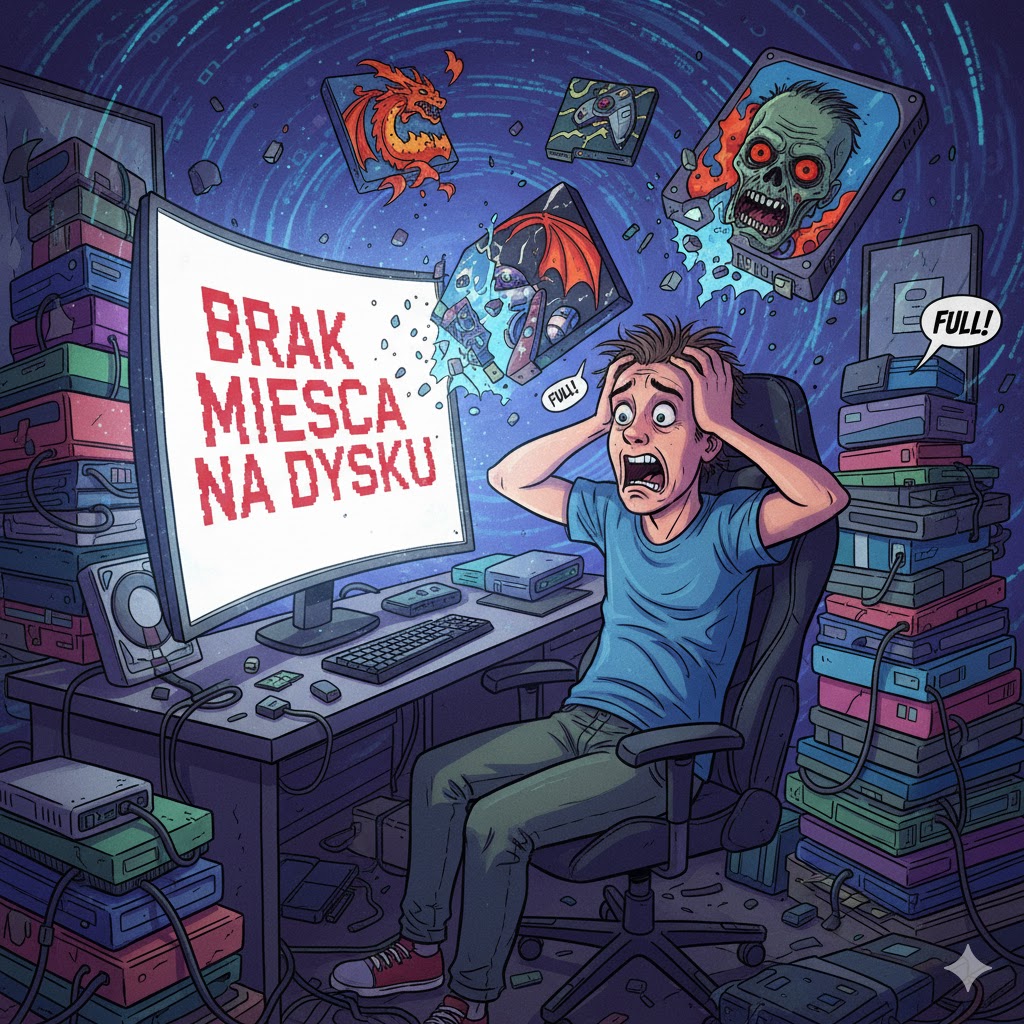 Gigabajtowy Holokaust! Czy Nasze Dyski Twarde Są Gotowe na Tę Apokalipsę? Naukowcy Biją na Alarm: Gry Pożerają PRZESTRZEŃ!
