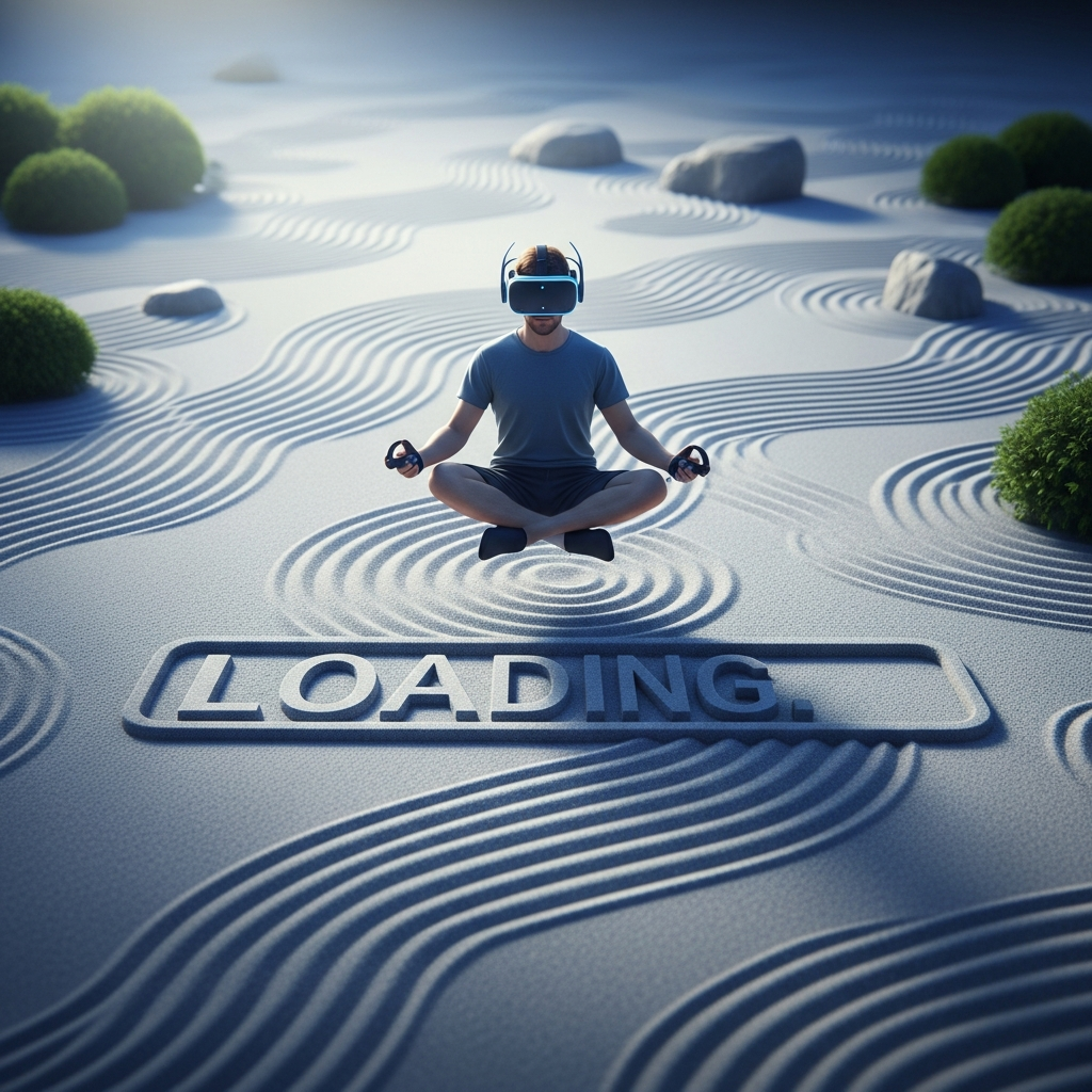 Czarne Lustro Spokoju? Ekrany Ładowania Uznane za Nową Formę Medytacji Zen! Psychologowie w Szoku!