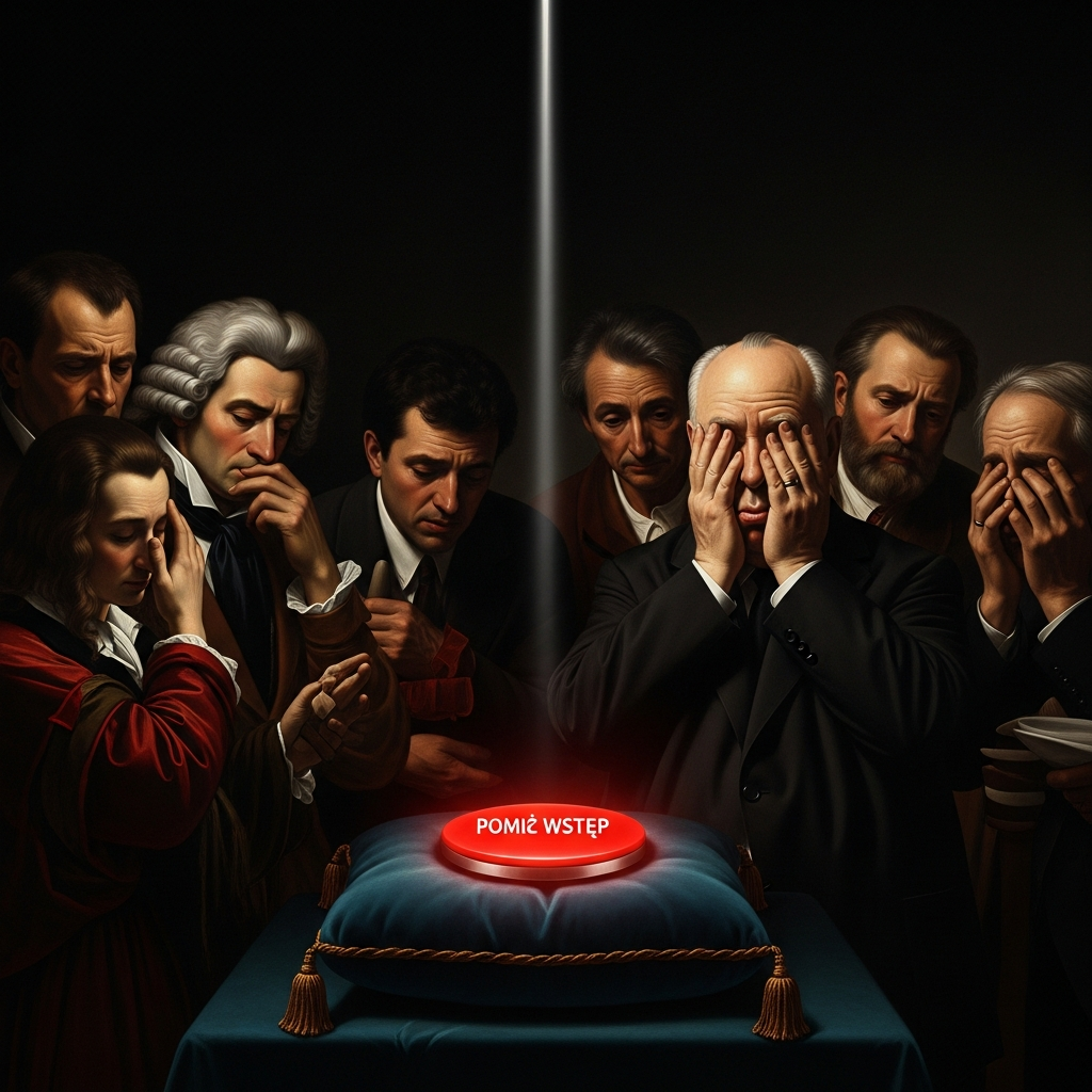 Epitafium dla Czołówki: Czy Przycisk "Pomiń Wstęp" to Ostatni Gwóźdź do Trumny Sztuki Filmowej?