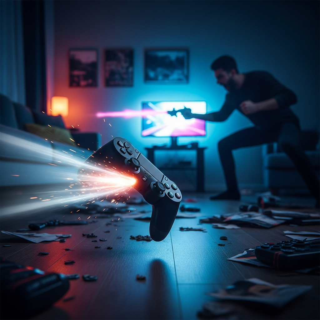 Kontroler Poleciał Dalej Niż Zwykle? To Nie Twoja Wina! Naukowcy Odkryli 'Bozony Furii' w Grach Wideo!