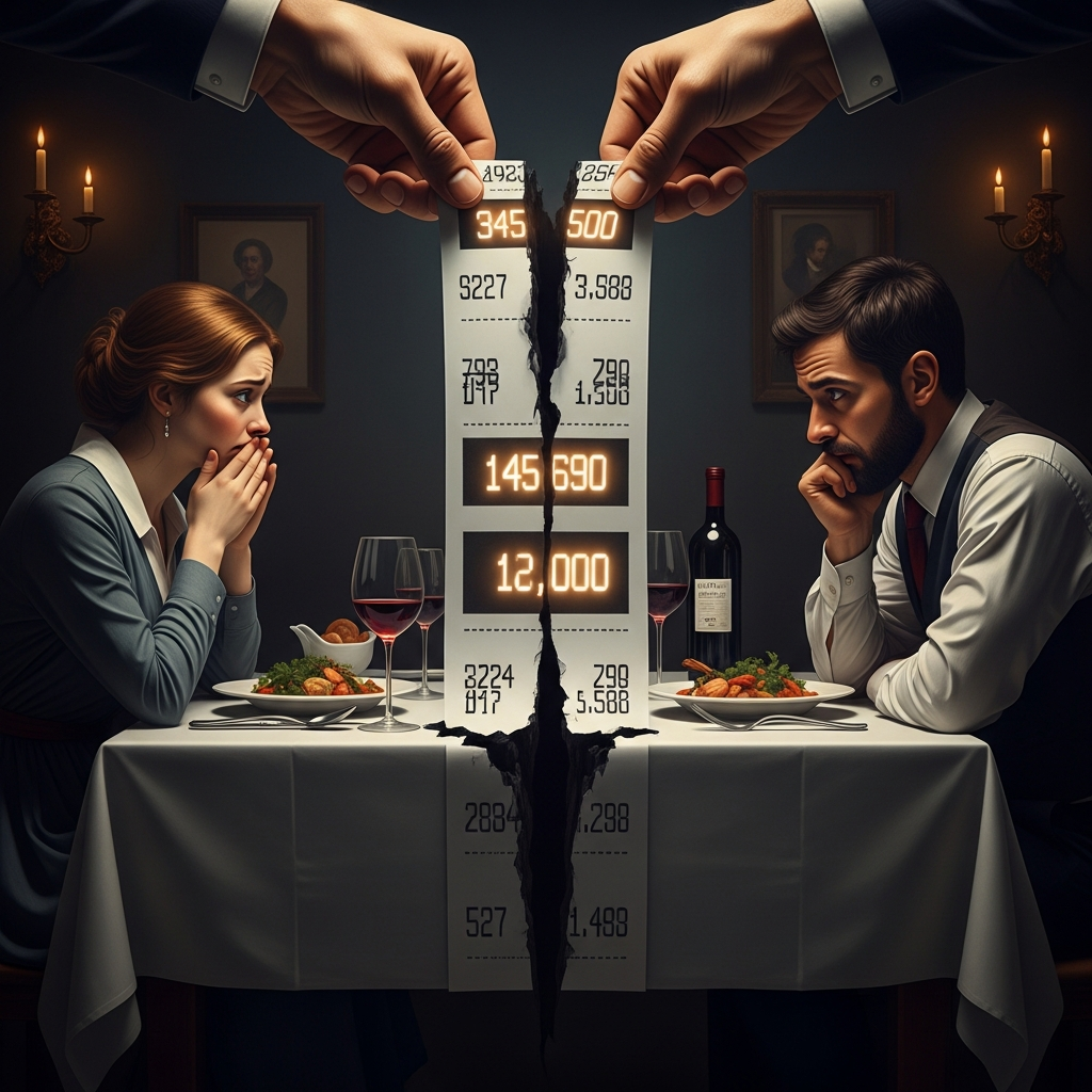 Syndrom Fakturowej Frakcjonizacji (SFF): Gdy Rachunek Dzieli Nie Tylko Koszty, Ale i Dusze. Czy To Ostateczny Upadek Dżentelmeństwa?