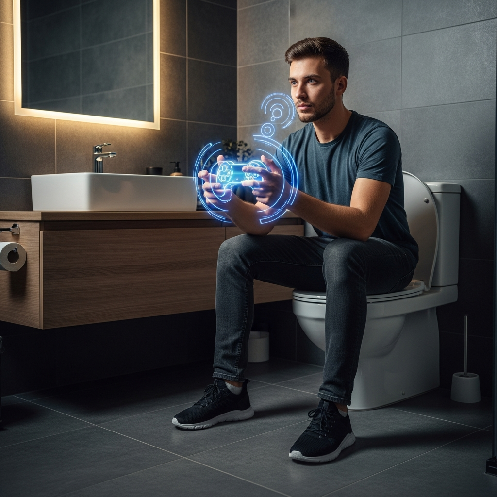 Czujesz Wibracje Pada Nawet pod Prysznicem? To Nie Schizofrenia! Naukowcy Odkryli 'Syndrom Fantomowego Kontrolera'!