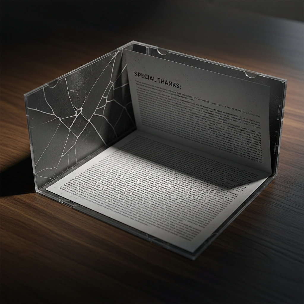 Epitafium na Wkładce: Jak Podziękowania w Albumach Stały się Ostatnim Szeptem Artysty, Który Zagłuszył Szum Serwera?