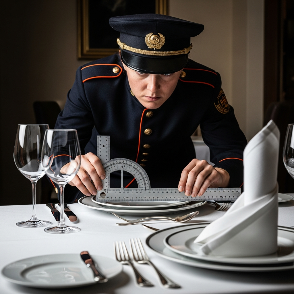 Widelec po lewej, nóż po prawej? Nie tak szybko! Gmina Równy Stół rewolucjonizuje nakrywanie do stołu. Pod lupą prawa
