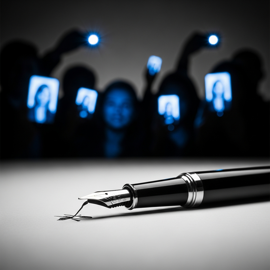 Nekrolog dla Atramentu: Czy Selfie Ostatecznie Pogrzebało Duszę Autografu?