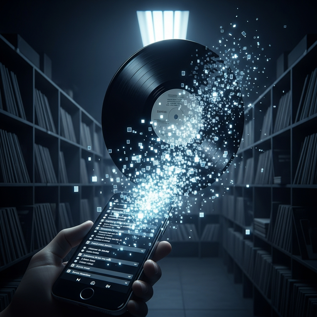 Nekrolog dla Narracji: Jak Playlisty Spotify Dokonały Ostatecznego Morderstwa na Albumie Konceptualnym?