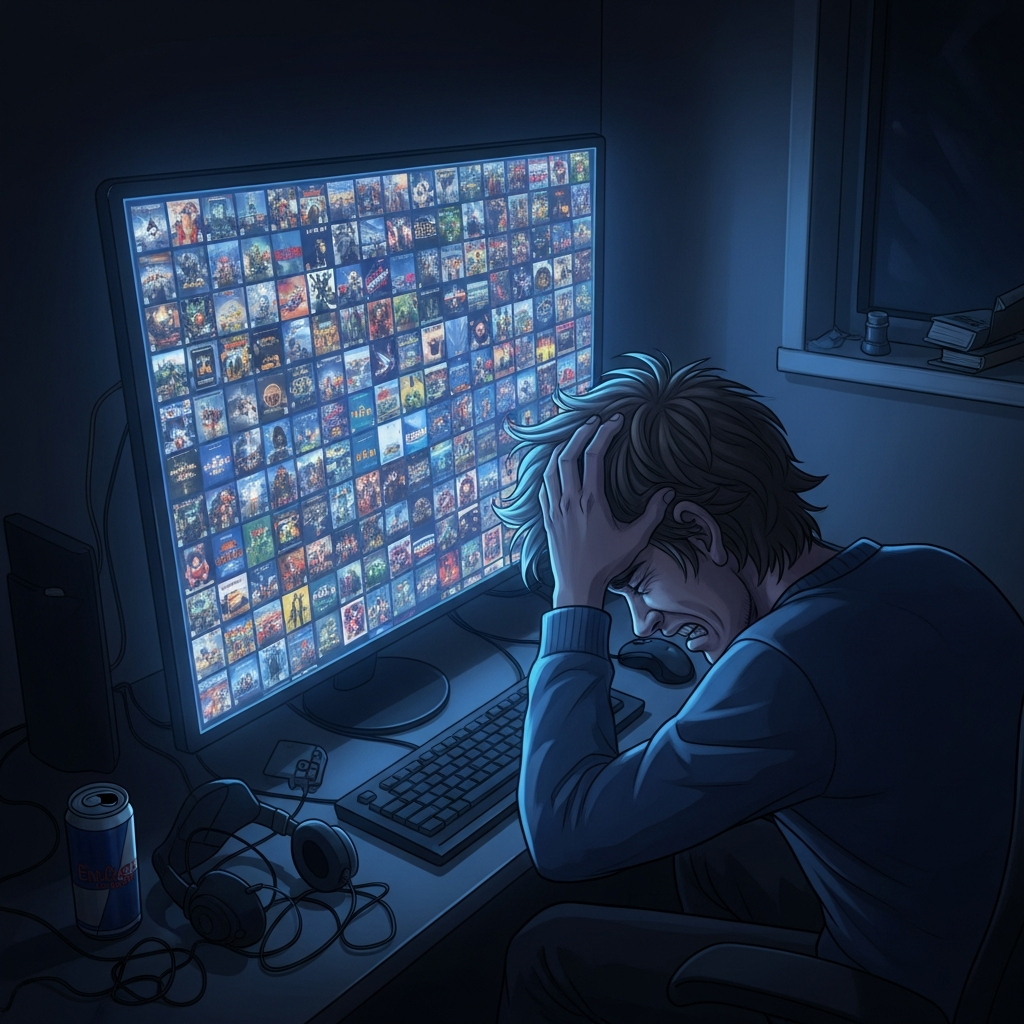 Syndrom Niekończącej Się Kolejki Wstydu? Twój Backlog Gier Może Być Objawem Nowego Zaburzenia!
