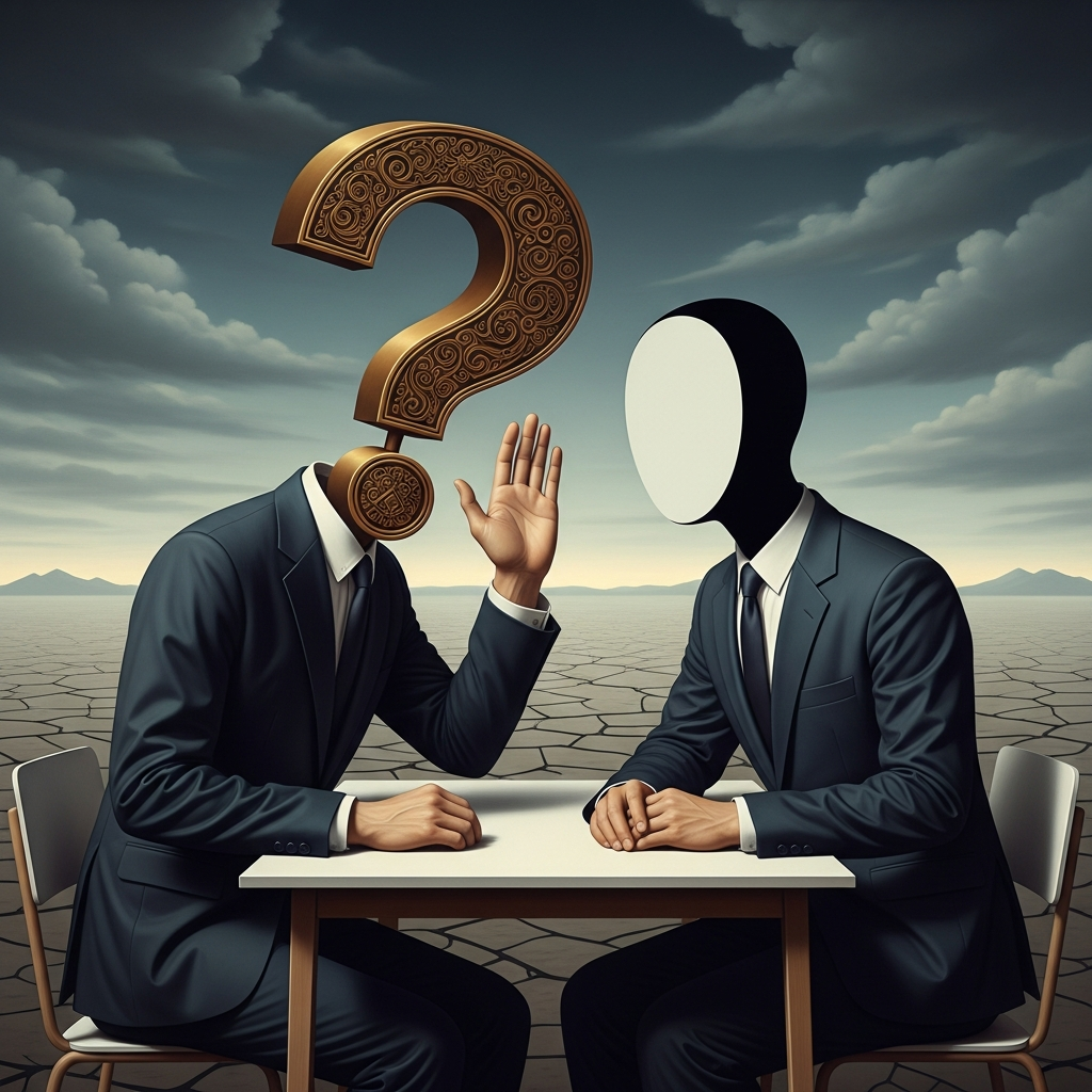 Syndrom Retorycznej Samowystarczalności (SRS): Gdy Pytanie Staje Się Własną Odpowiedzią. Czy Dialog Umiera w Samouwielbieniu?