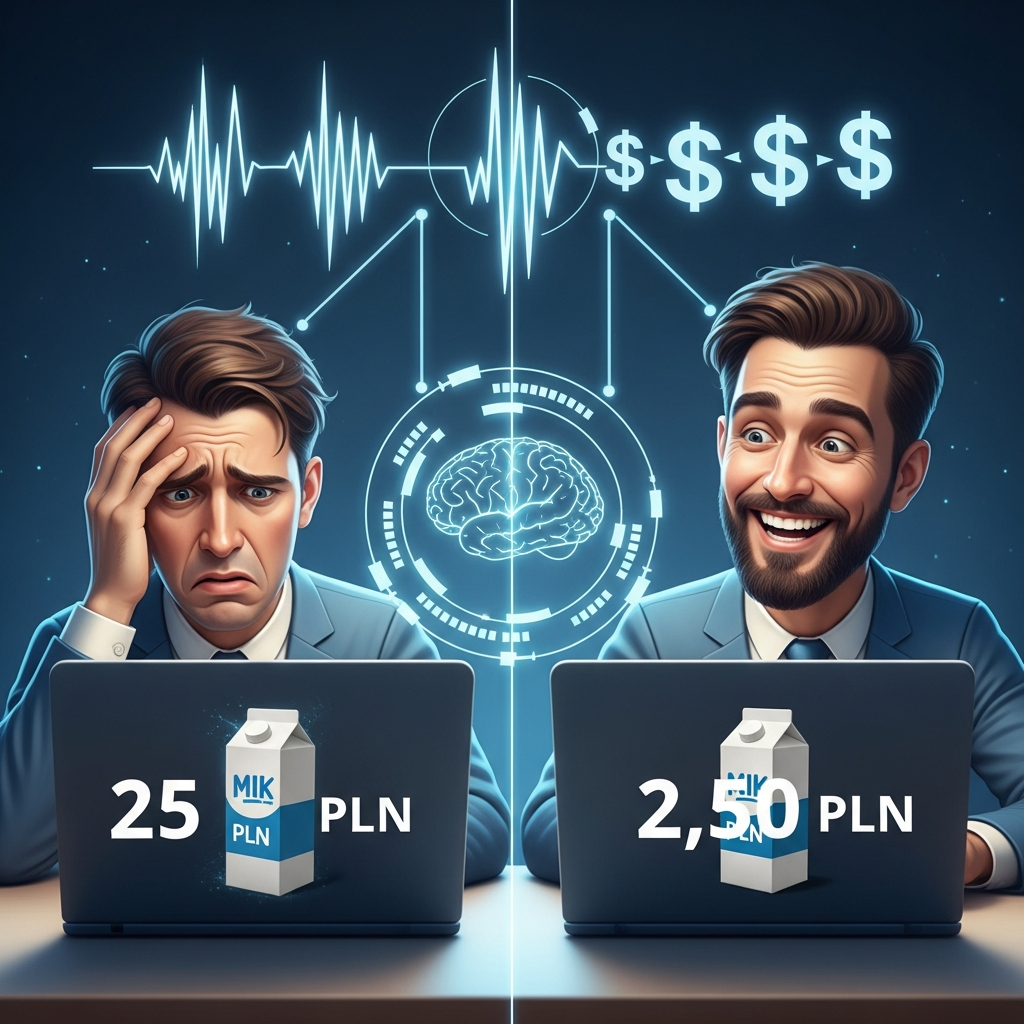 Ekonomia Neuro-Cenowa: Jak Twój Nastrój Dyktuje Ceny w Sklepie, a Ty Nawet o Tym Nie Wiesz