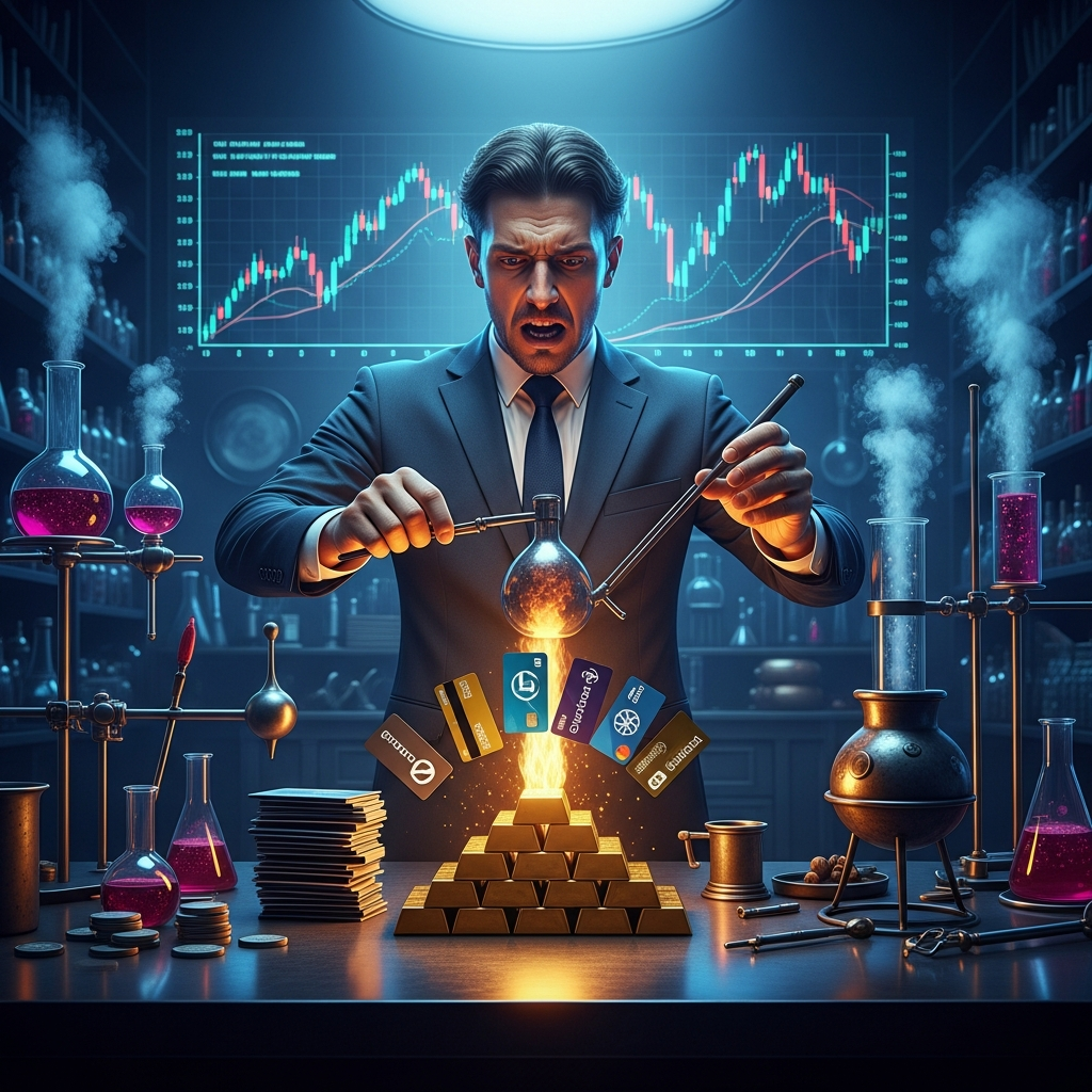 Finansowa Alchemia: Jak Zamienić Dług w Aktywa, a Oszczędności w Kurz? Poradnik (Nie)Dla Każdego