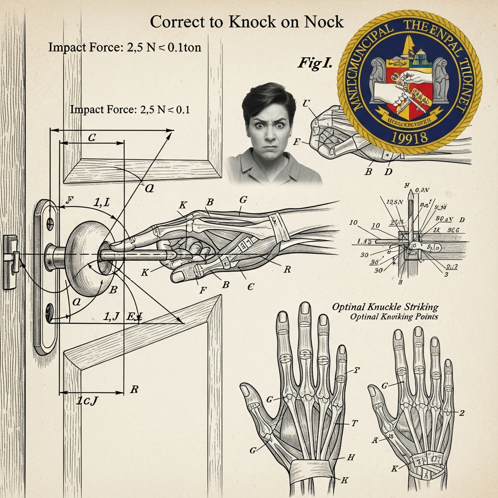 Trzy razy i dosyć? Gmina Dobry Ton wprowadza 'Ustawę o Normatywnym Sygnale Pukania'. Pod lupą prawa