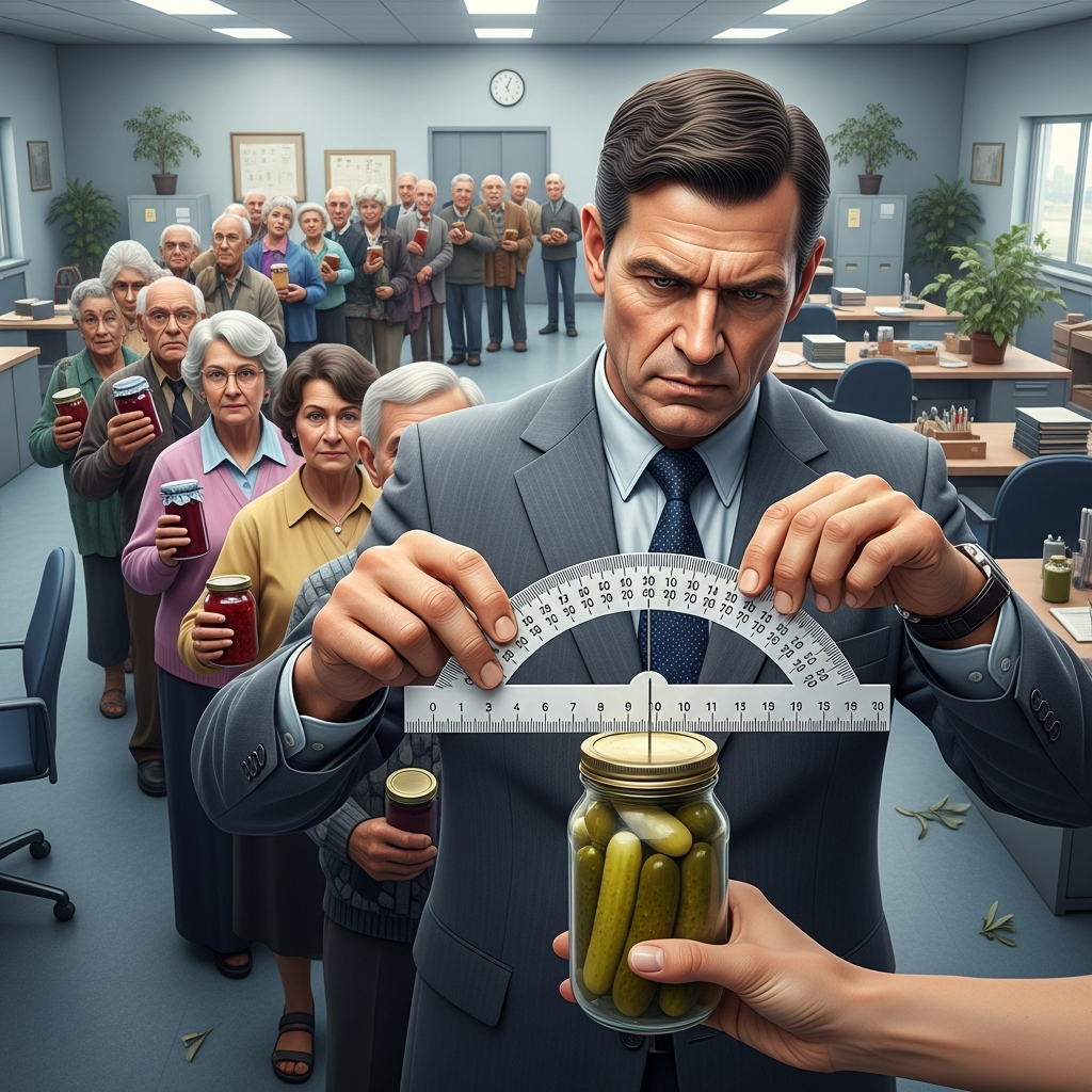 Kręcisz w złą stronę? Gmina Mocny Chwyt standaryzuje otwieranie słoików. Pod lupą prawa