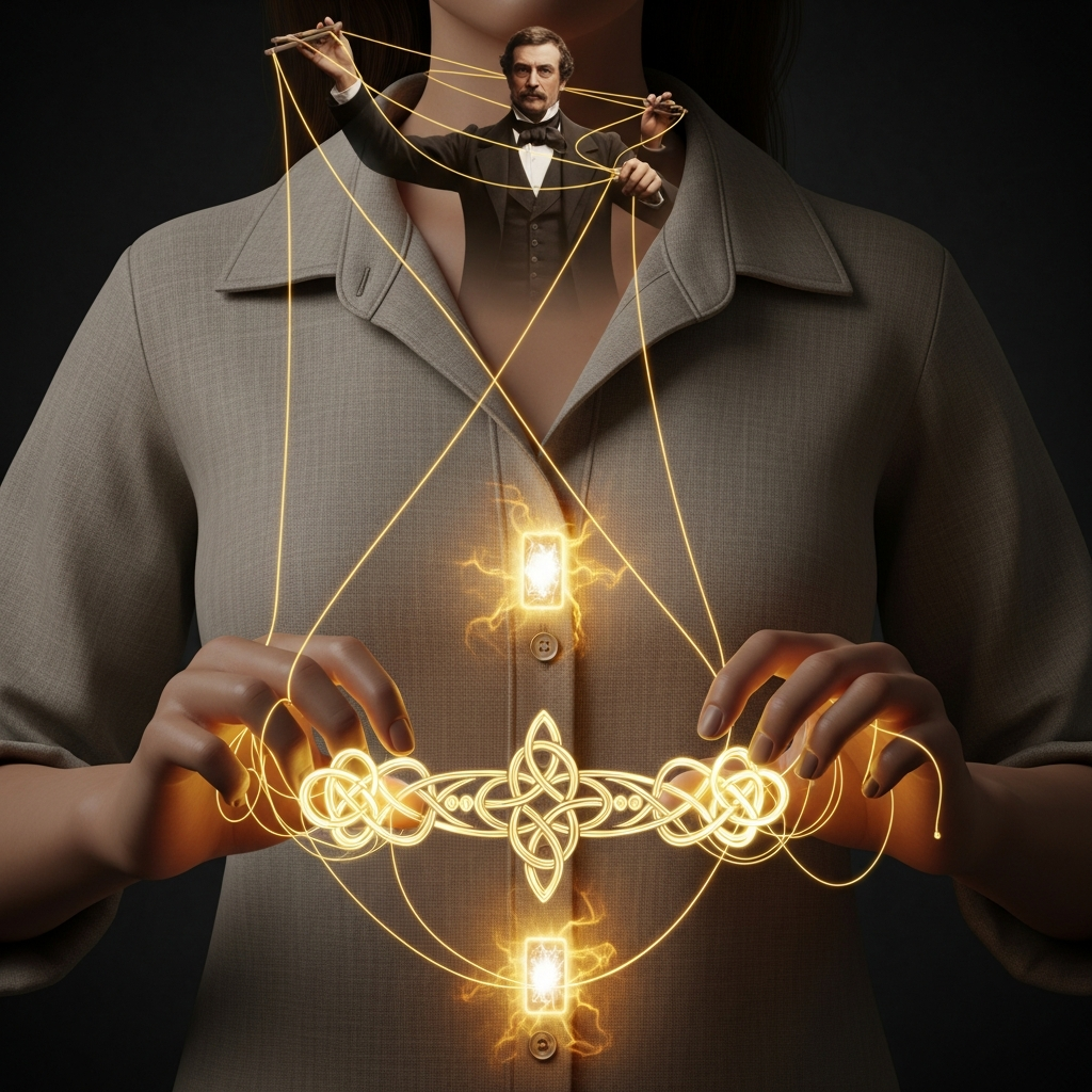 Guzikowa Blokada: Czy 'Wielka Pasmanteria' Celowo Zapina Twoją Świadomość na Ostatni Guzik?