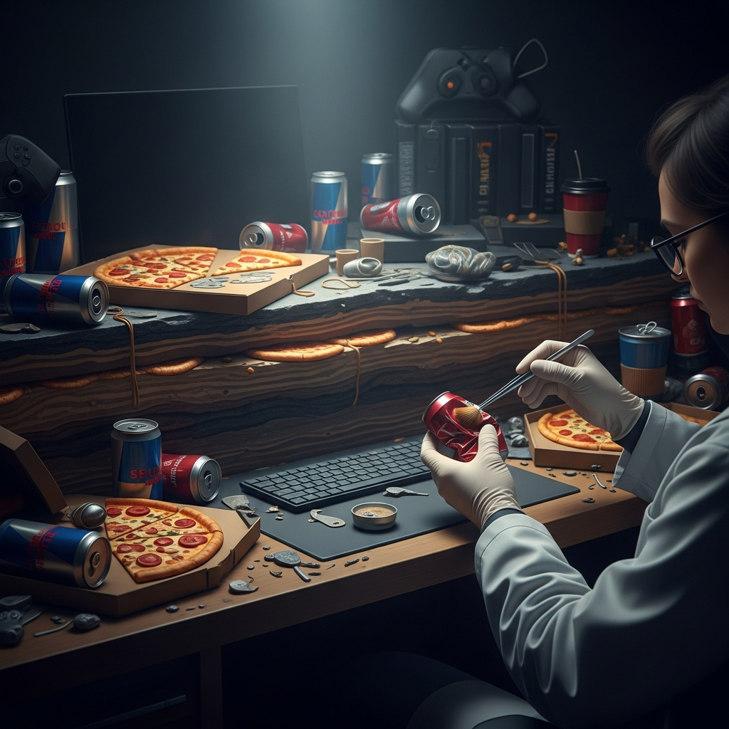 Twoja Góra Pustych Puszek to Mapa Twojej Duszy? Naukowcy Odkryli "Syndrom Archeologicznego Biurka"!