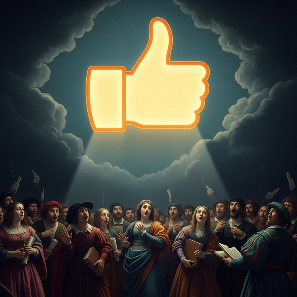 Syndrom Kciuka Apokalipsy (SKA): Gdy 👍 Staje Się Epitafium dla Rozmowy. Czy To Zmierzch Cywilizacji Słowa?