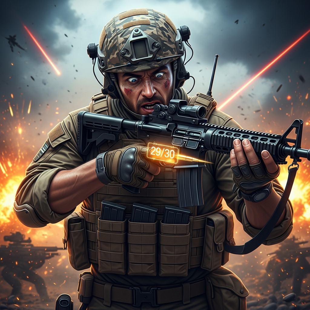 Wystrzeliłeś Jeden Nabój i Już Przeładowujesz? To Nie Twoja Wina! Odkryto "Syndrom Kompulsywnego Przeładowania"!