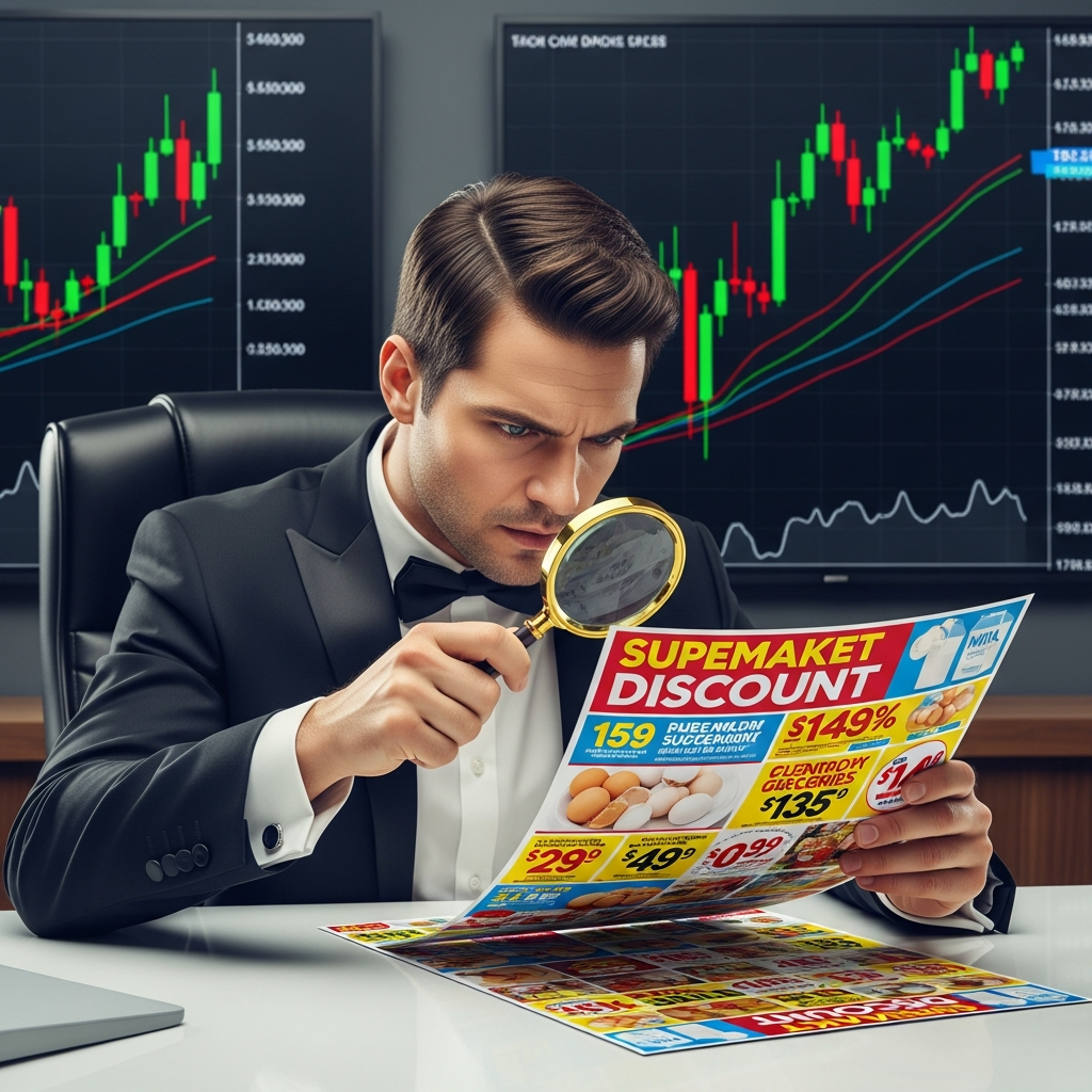 Ekonomia 'Łowców Okazji': Dlaczego Twoja Godzina Pracy Przy Szukaniu Tańszego Oleju Jest Warta Mniej Niż Baterie w Twoim Kalkulatorze