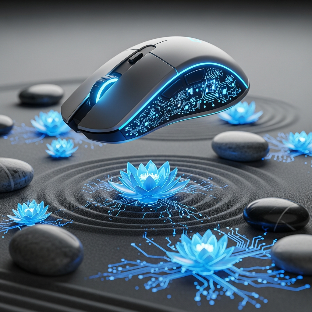 Koniec z Rage-Quitem? Twoja Myszka Wykryje Furię i Wyśle Cię na Obowiązkową Medytację! Naukowcy z Instytutu Cyfrowego Zen Ogłaszają Przełom!