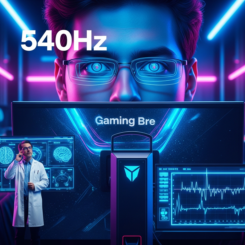 540Hz to Nowy Wehikuł Czasu? Naukowcy Odkryli, że E-sportowcy Zaczynają Widzieć Przyszłość!